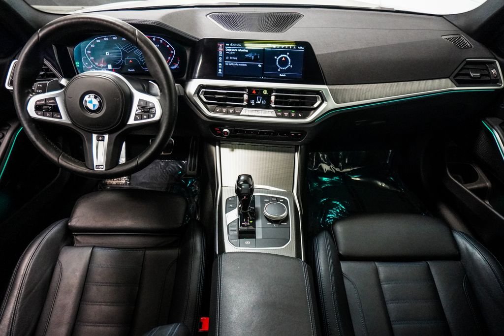 Used 2021 Black BMW M340i xDrive image 11