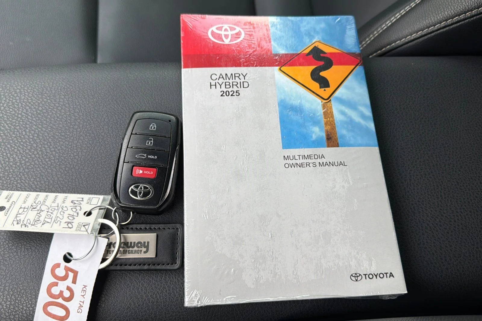 Used 2025 Blue Toyota SE image 4
