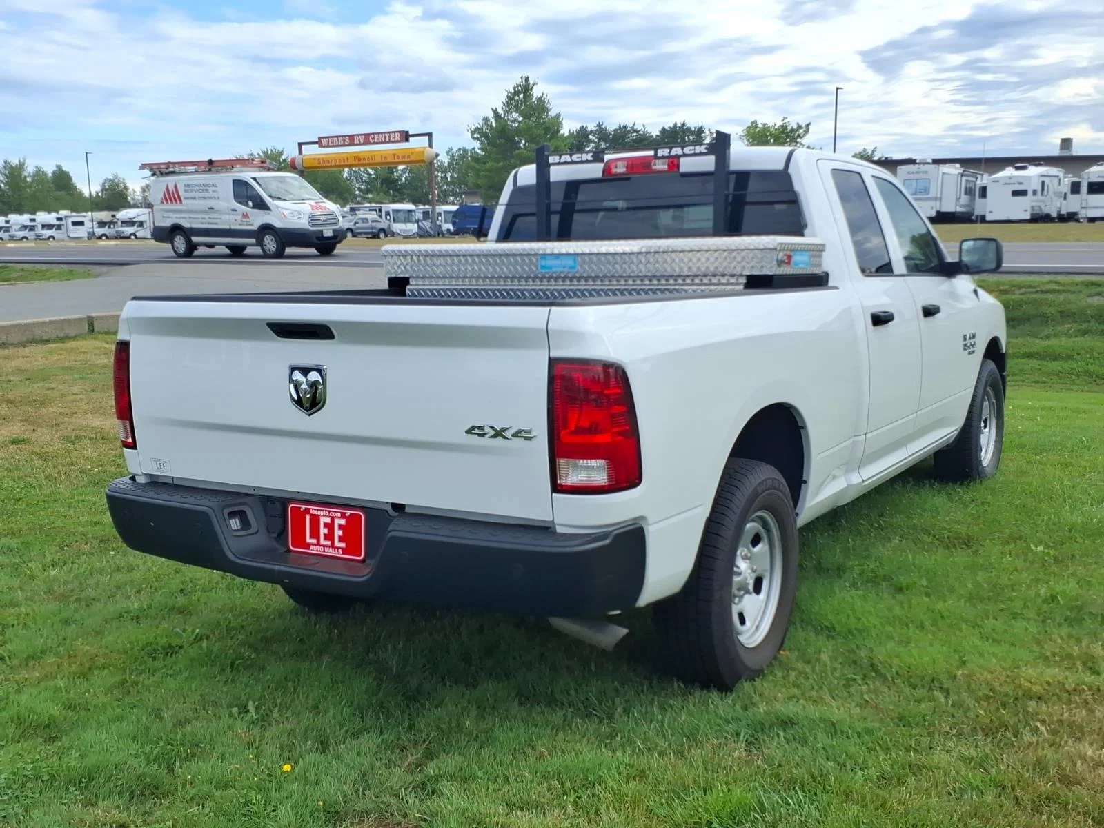 Used 2022 Bright White Clearcoat Ram Tradesman image 5
