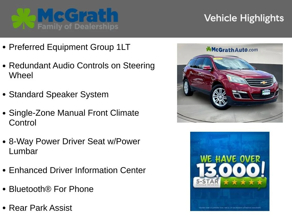 Used 2013 Red Chevrolet LT image 5