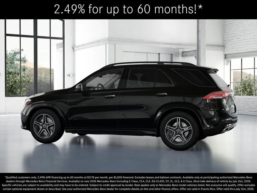 New 2026 Obsidian Black Metallic Mercedes-Benz GLE 350 image 32