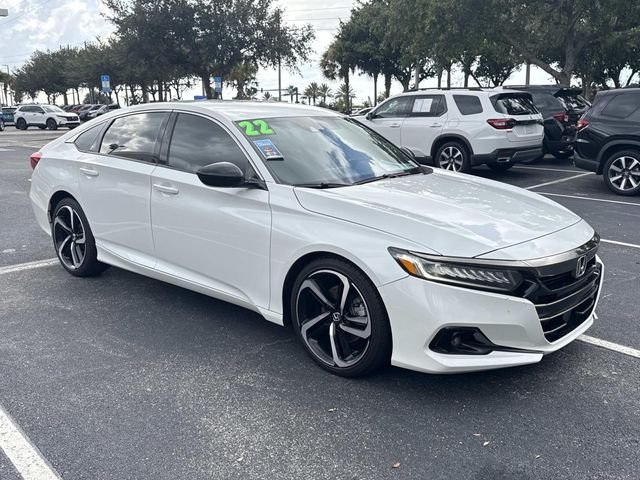 Used 2022 White Honda Sport image 2