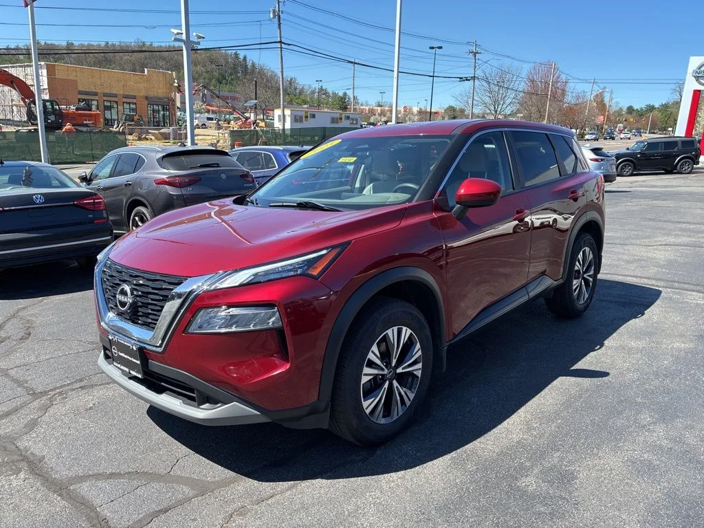 Certified Used 2023 Red Nissan SV image 3