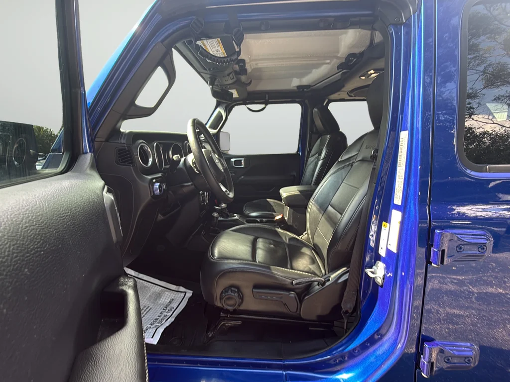 Used 2019 Blue Jeep Unlimited Sahara image 31