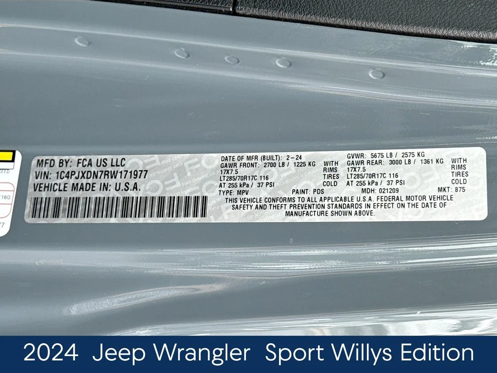 Used 2024 Gray Jeep Willys image 20