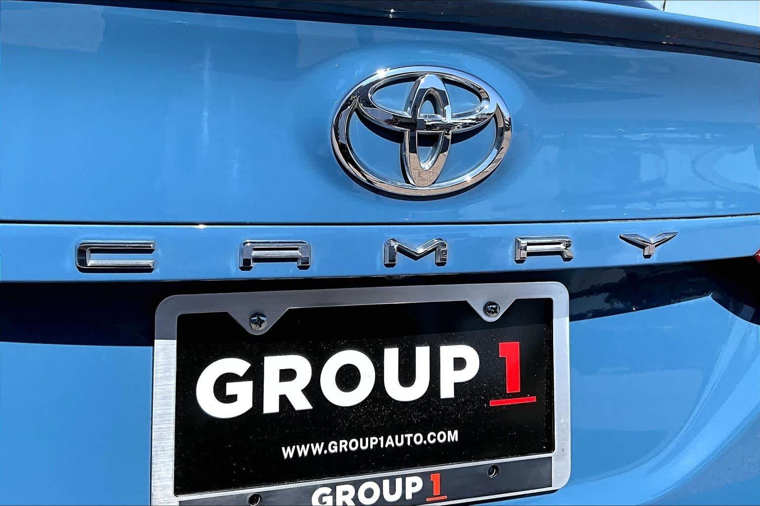 Used 2023 Cavalry Blue Toyota SE image 33