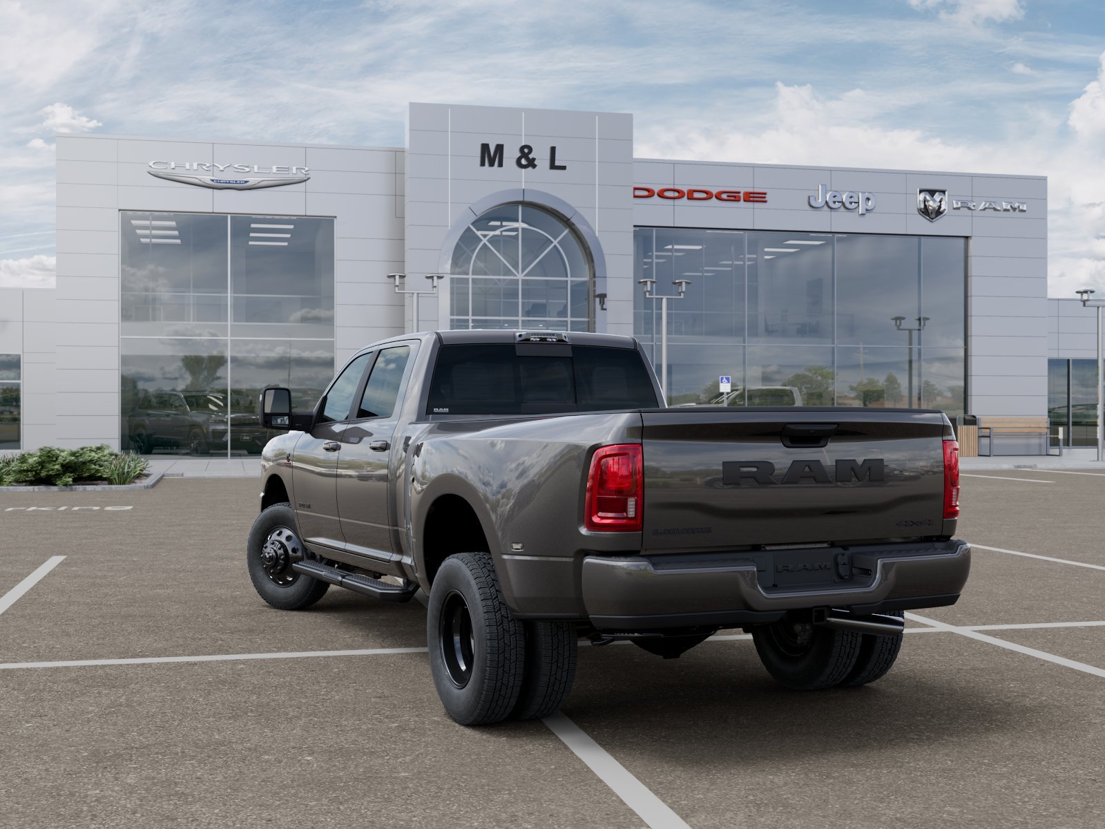 New 2026 Granite Crystal Metallic Clear-Coat Exterior Paint RAM Laramie image 30
