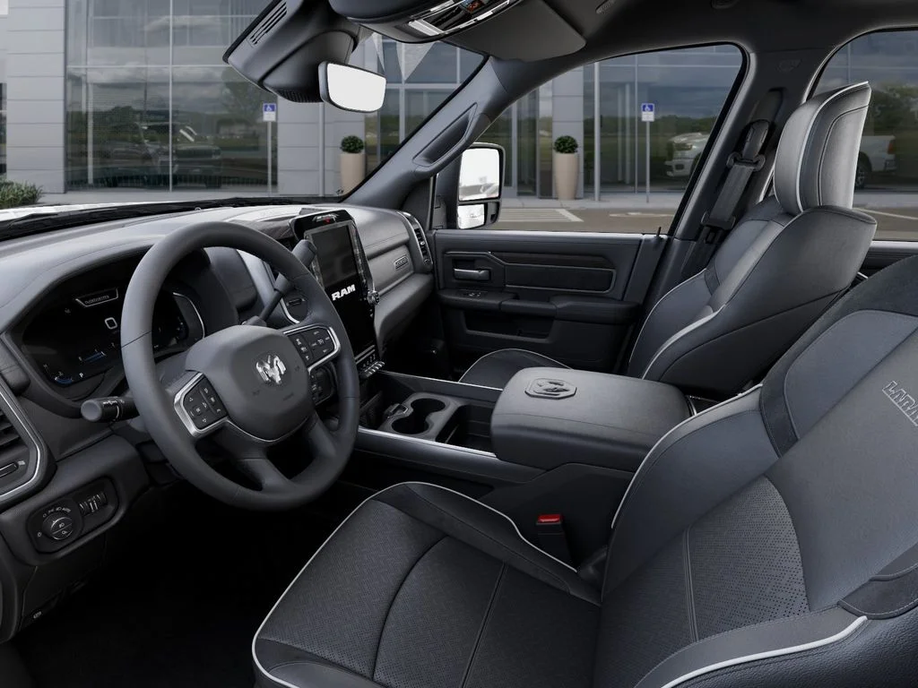 New 2026 Bright White Clear-Coat Exterior Paint RAM Laramie image 22