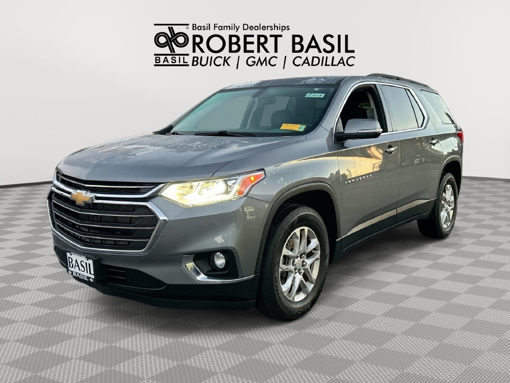 Used 2021 SATIN STEEL METALLIC Chevrolet LT Cloth image 1