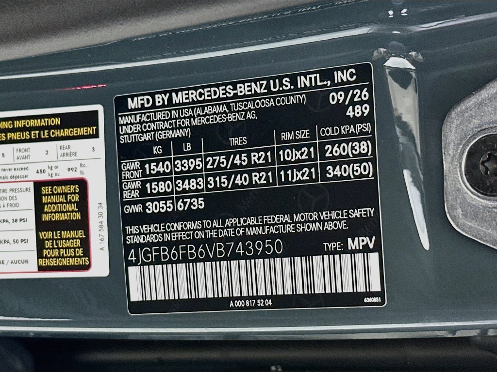 New 2027 Dark Petrol Mercedes-Benz GLE 450 image 33