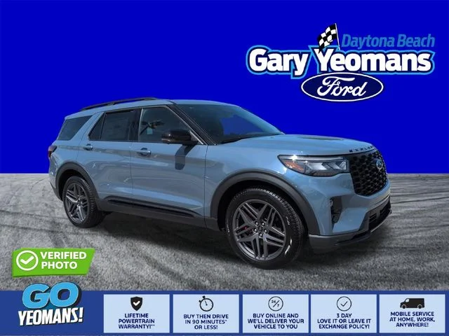 New 2026 Vapor Blue Metallic Ford ST image 1