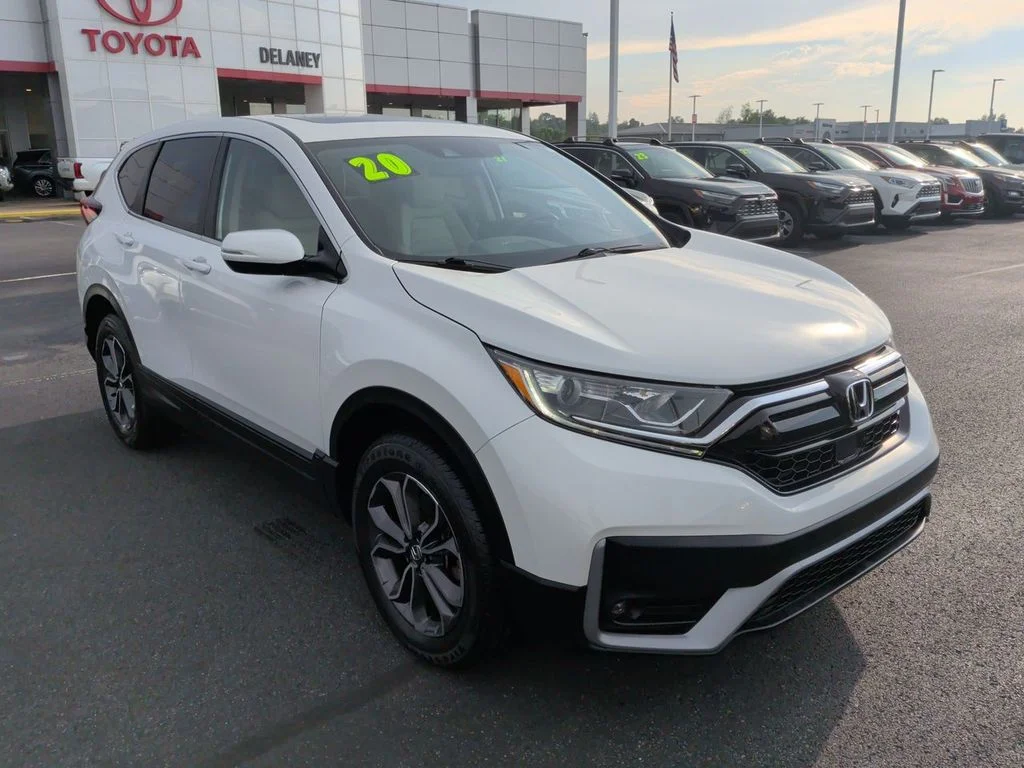 Used 2020 White Honda EX image 1