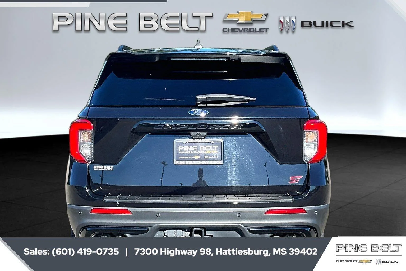 Used 2024 Agate Black Ford ST image 4