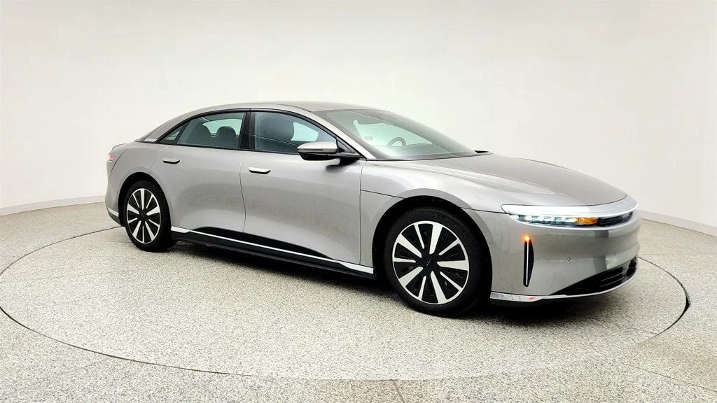 Used 2023 Cosmos Silver Metallic Lucid Pure AWD with 19