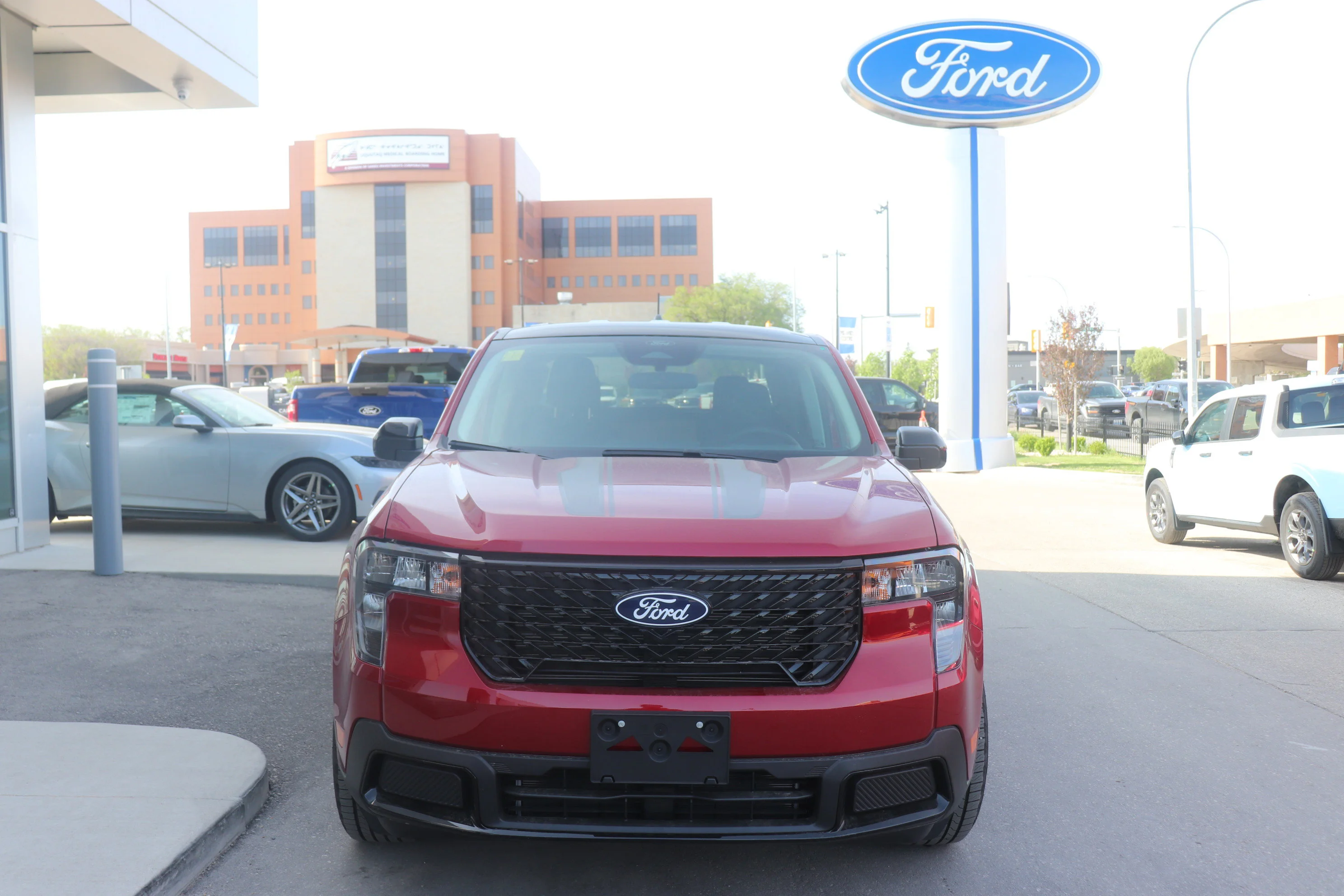 New 2026 RUBY RED METALLIC TINTED CC Ford XLT image 2