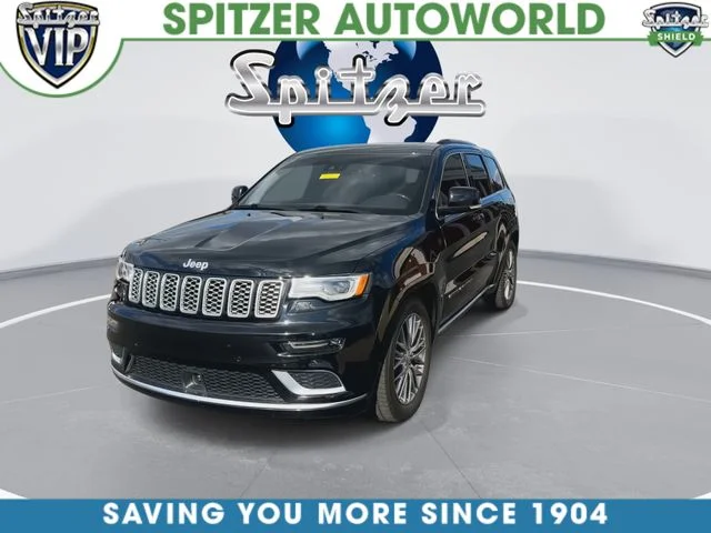 Used 2017 Diamond Black Jeep Summit image 4