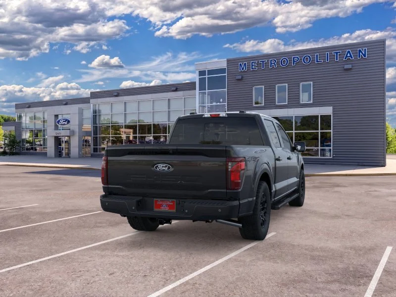 New 2026 Agate Black Metallic Ford XLT image 8