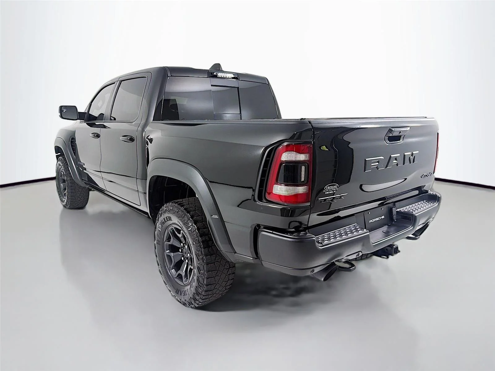 Used 2024 Diamond Black Crystal Pearlcoat Ram TRX image 3