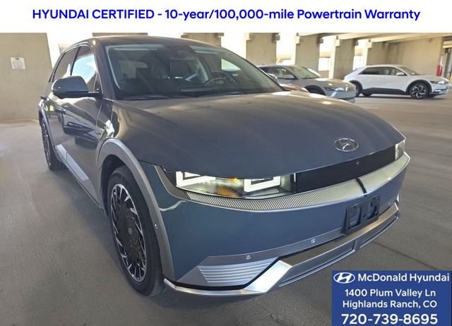 Used 2024 Green Hyundai Limited image 1