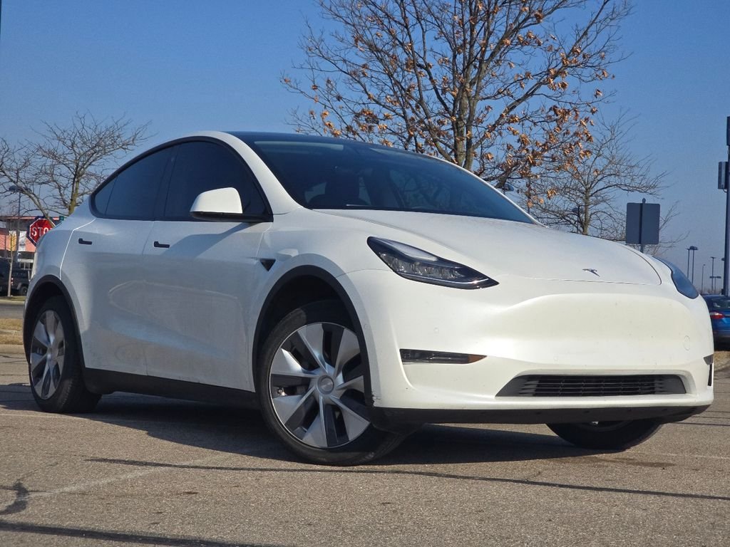 Used 2020 Tesla Model Y Long Range with VIN 5YJYGDEE5LF036945 for sale in Columbus, OH