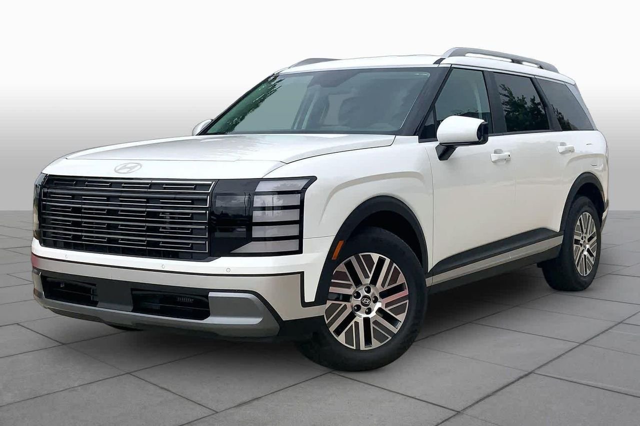 New 2026 Creamy White Pearl Hyundai SEL 7P image 1