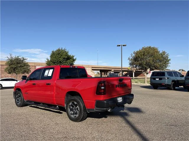 Used 2025 Flame Red Clearcoat RAM Tradesman 4x4 Crew Cab 153.5 in. WB image 5