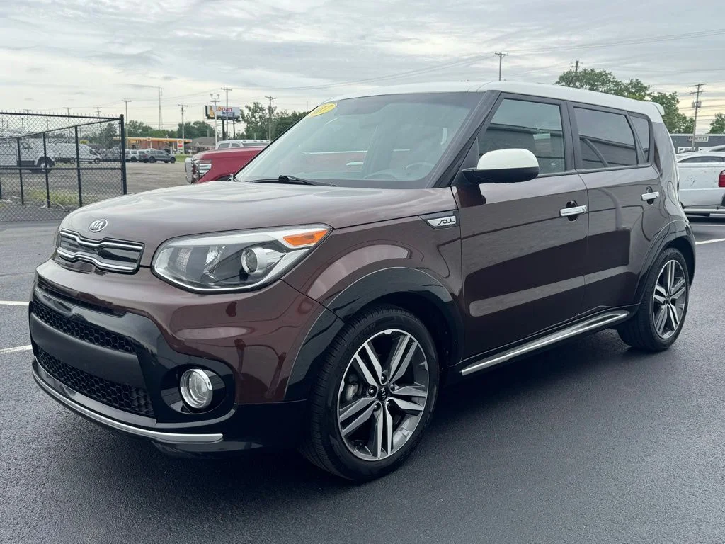 Used 2017 Kia Soul + with VIN KNDJP3A51H7465529 for sale in Troy, OH