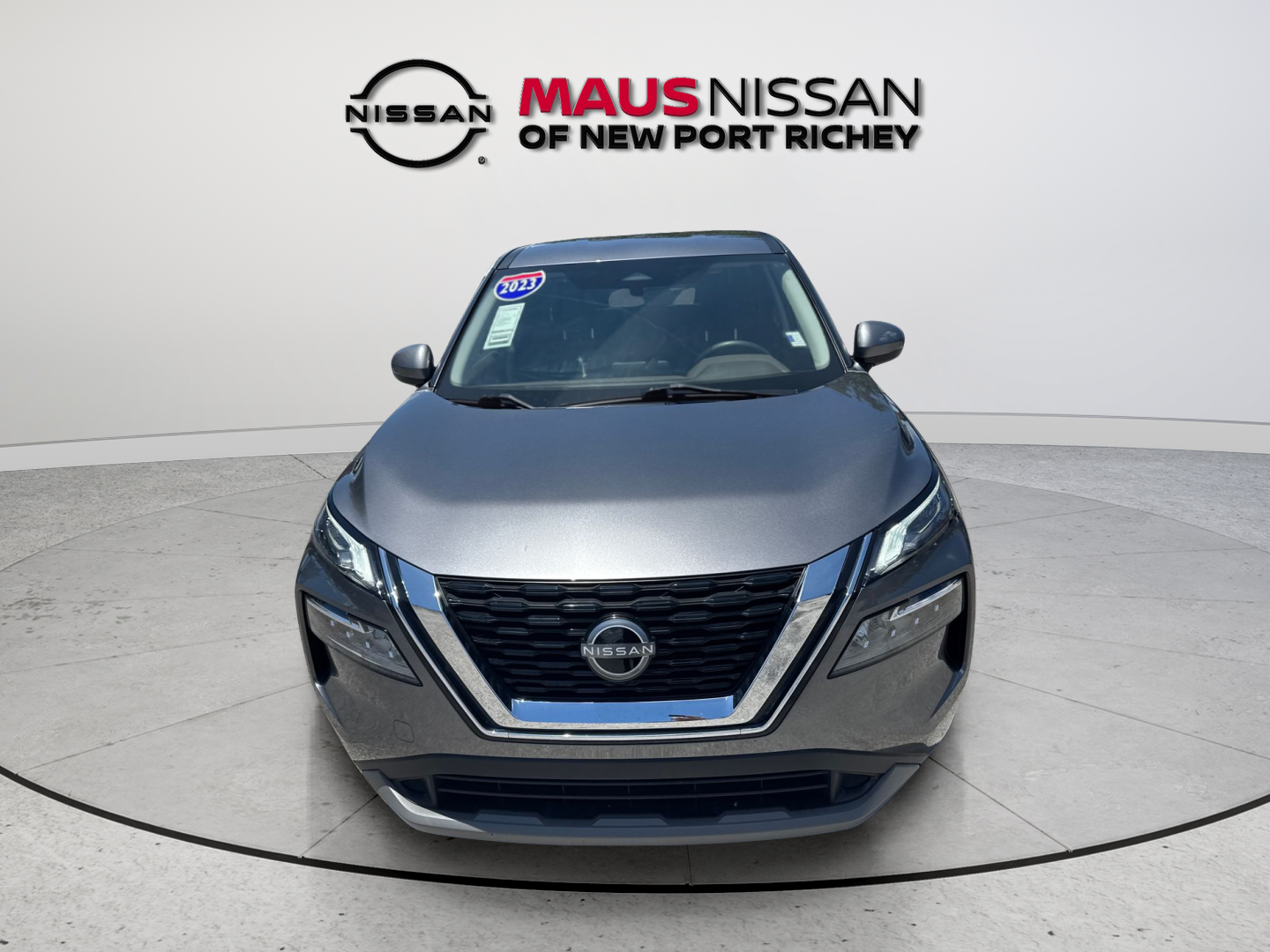 Certified Used 2023 Gray Nissan SV image 2