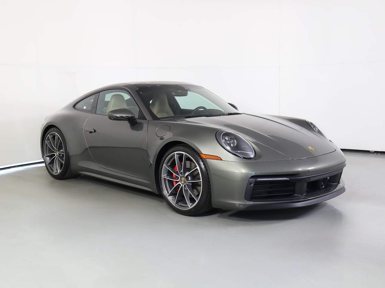 Certified Used 2024 Aventurine Green Metallic Porsche Carrera S image 9