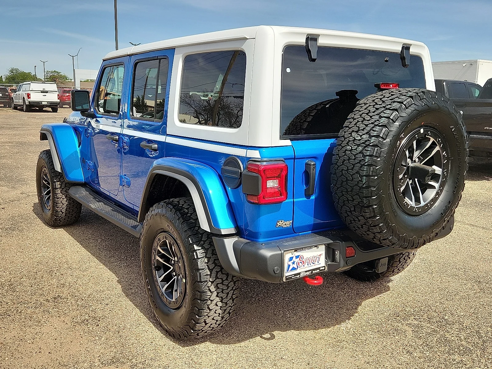 New 2026 PBJ Hydro Blue Jeep 4-DOOR RUBICON image 3