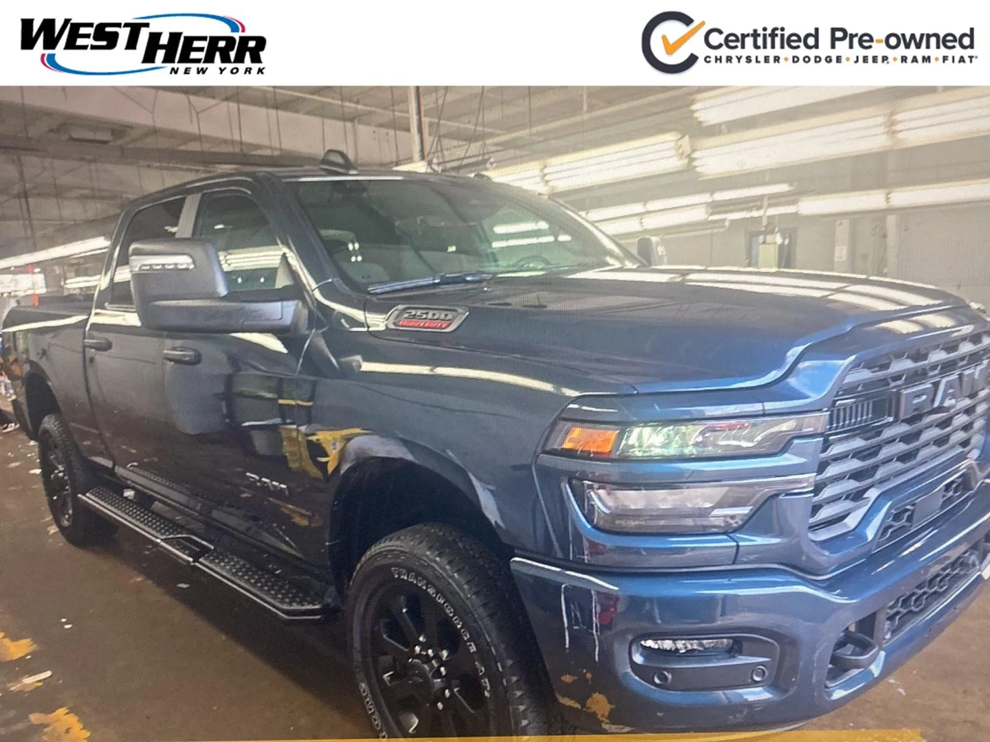 Used 2025 Forged Blue Metallic Ram Big Horn image 1