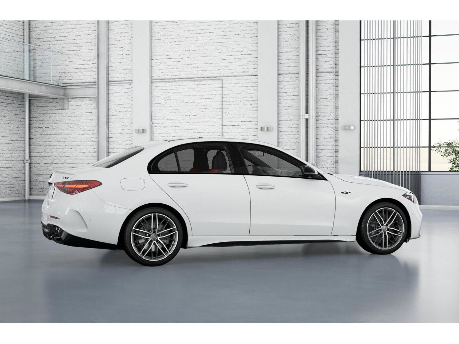 New 2026 Polar White Mercedes-Benz AMG® C 43 4MATIC® Sedan image 32