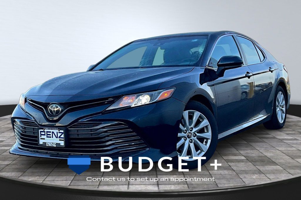 Used 2018 Blue Toyota LE image 1