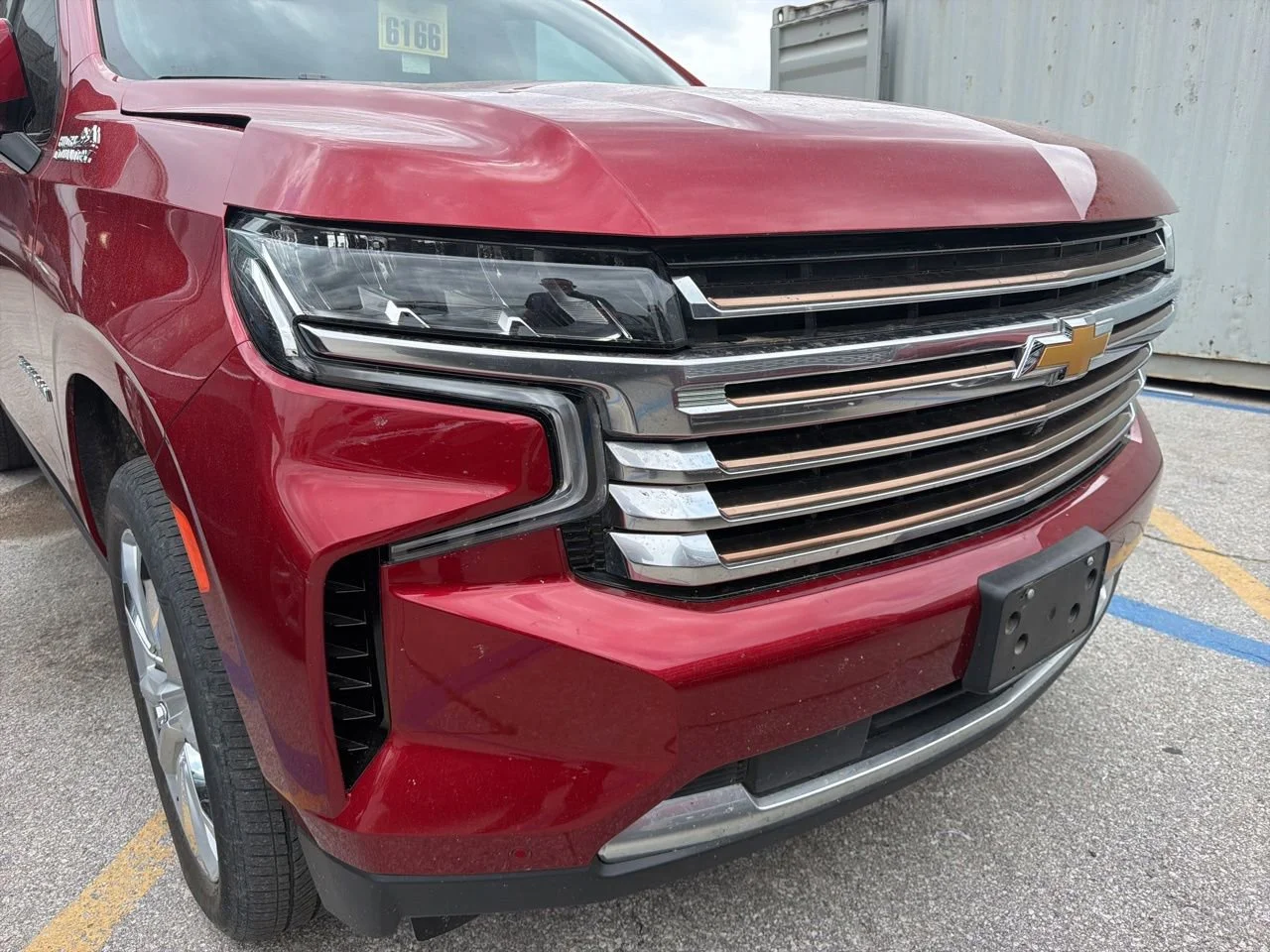 Used 2024 Radiant Red Tintcoat Chevrolet High Country image 2
