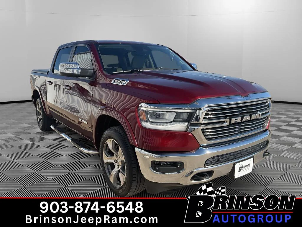 Used 2021 Delmonico Red Pearlcoat Ram Laramie image 3