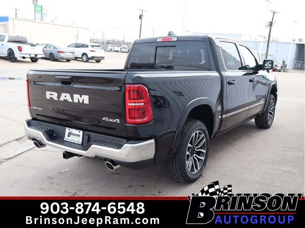 New 2026 Diamond Black Crystal Pearlcoat Ram Limited image 5