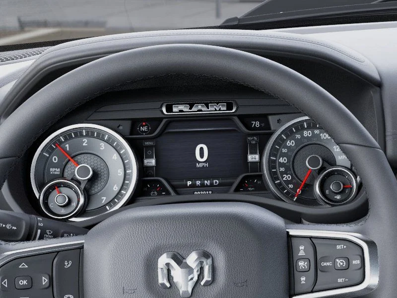New 2026 Ivory White Tri-Coat Pearl-Coat Exterior Paint RAM Laramie image 17