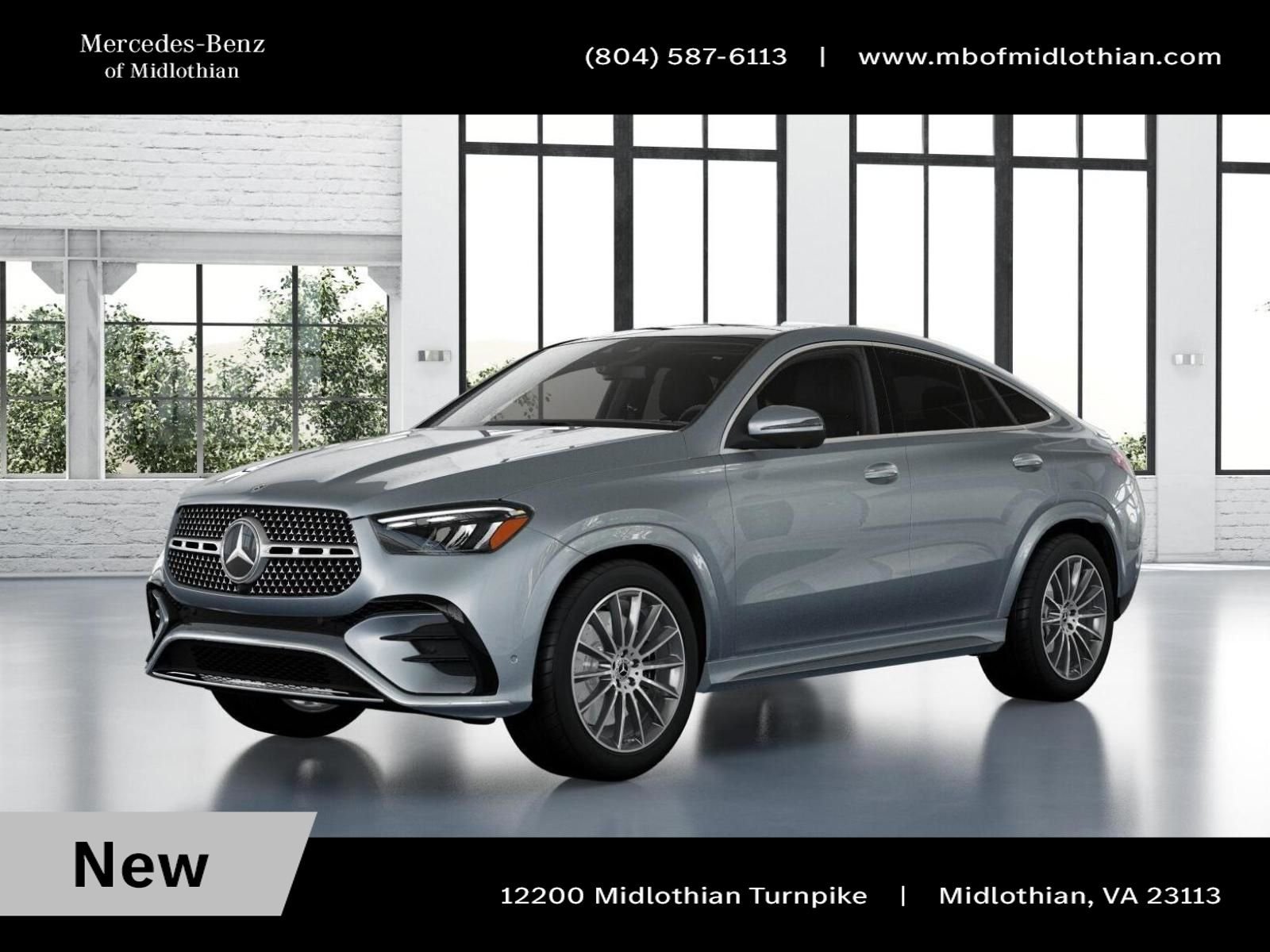 New 2026 Cirrus Silver Metallic Mercedes-Benz GLE 450 Coupe image 39