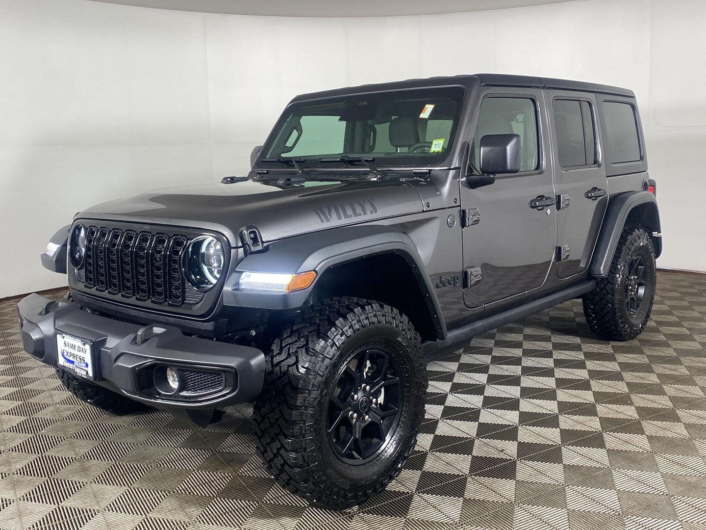 Used 2026 Granite Crystal Metallic Clear Jeep 4-Door Willys 4x4 image 22
