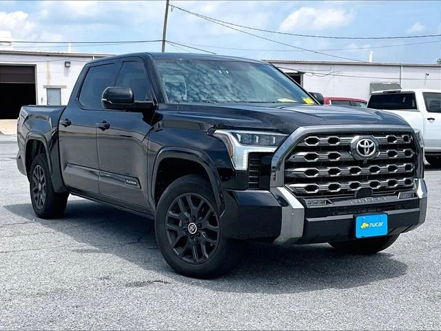 Used 2024 Midnight Black Metallic Toyota Platinum image 1