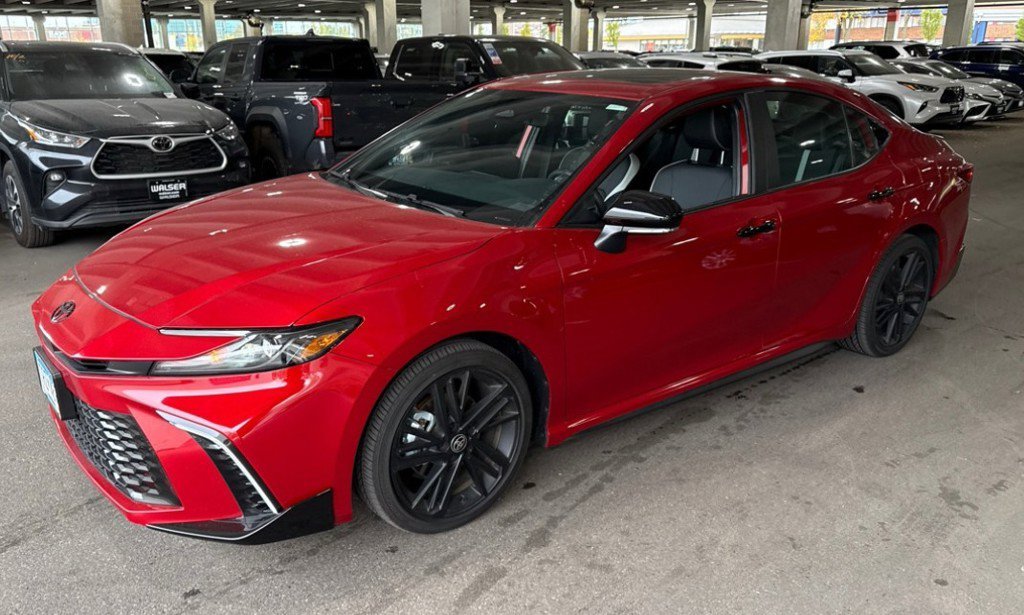 Used 2026 Red Toyota SE Nightshade image 2