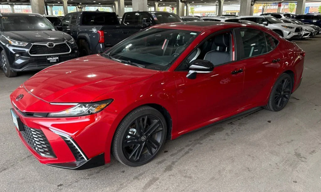 Certified Used 2026 Red Toyota SE Nightshade image 2