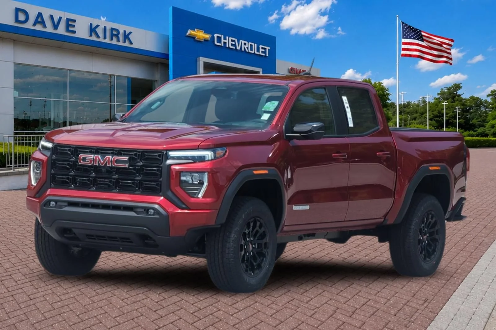 New 2026 Volcanic Red Tintcoat GMC Elevation image 7