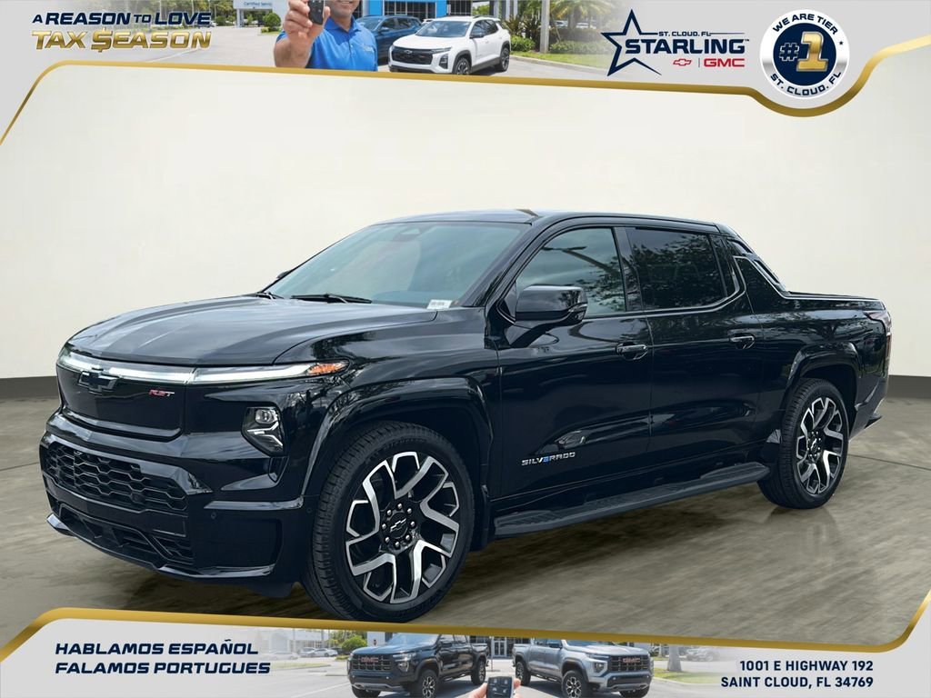 Used 2024 Chevrolet Silverado EV RST with VIN 1GC40ZEL4RU300106 for sale in St. Cloud, FL