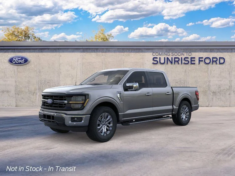 New 2026 Carbonized Gray Metallic Ford XLT image 1