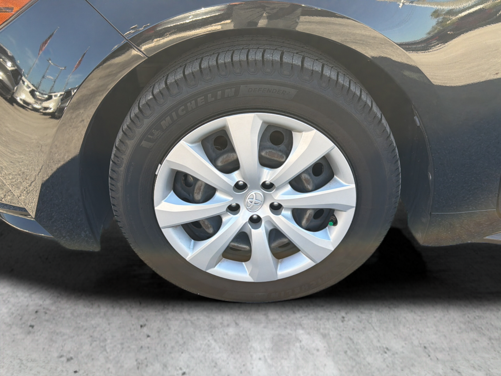 Used 2022 Black Sand Pearl Toyota LE image 35