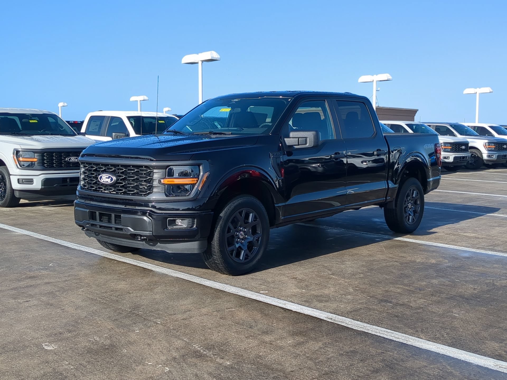 New 2026 Agate Black Metallic Ford STX® image 1