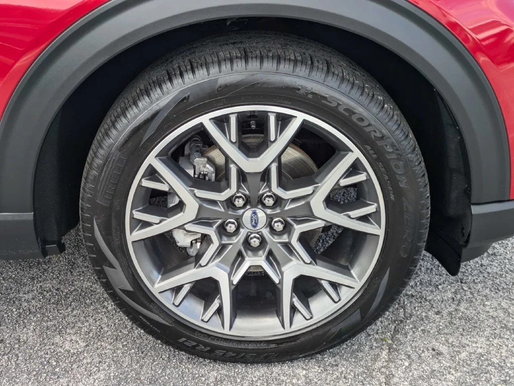 Certified Used 2025 Rapid Red Metallic Tinted Clearcoat Ford Platinum image 11