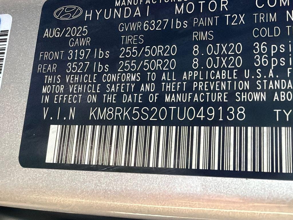 New 2026 Silver Hyundai Limited FWD image 33