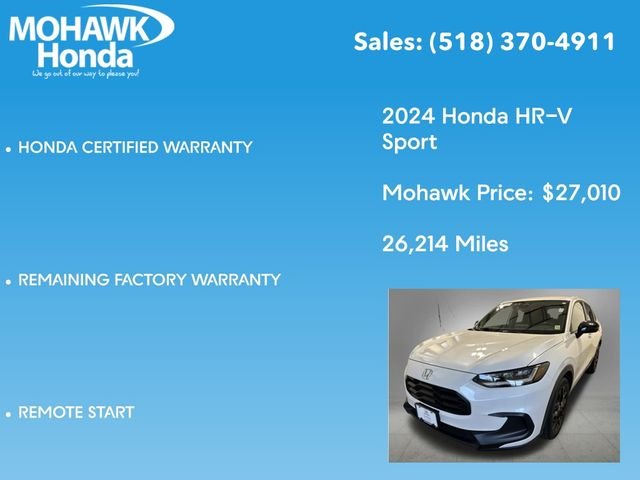 2024 Honda HR-V Sport - Photo 16